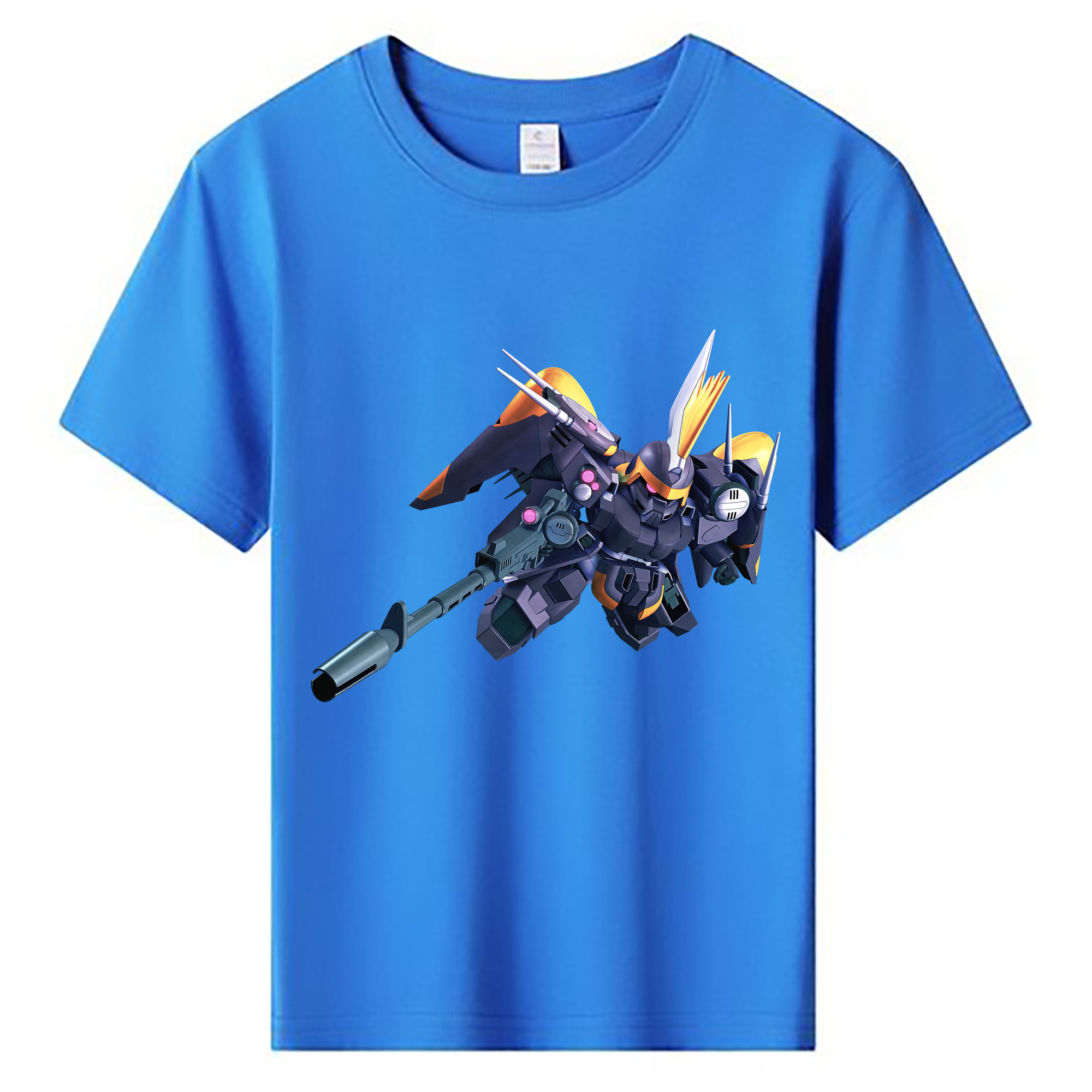 （画像用） 機動戦士ガンダム Mobile Suit Gundam 綿100％キッズTシャツ（フロントプリント）